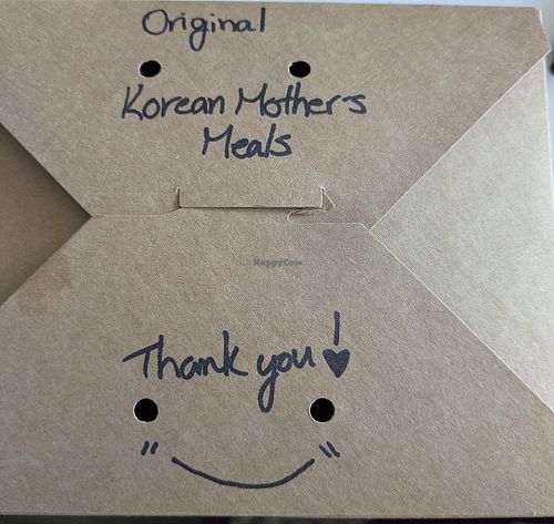 Cute! at Korean Mother's Meals in Ottawa