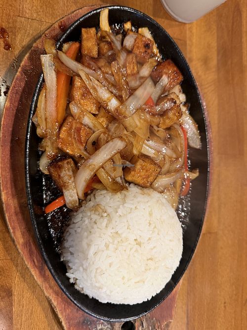 Tofu Sizzling Skillet  at Bento Box | Midtown in Sacramento