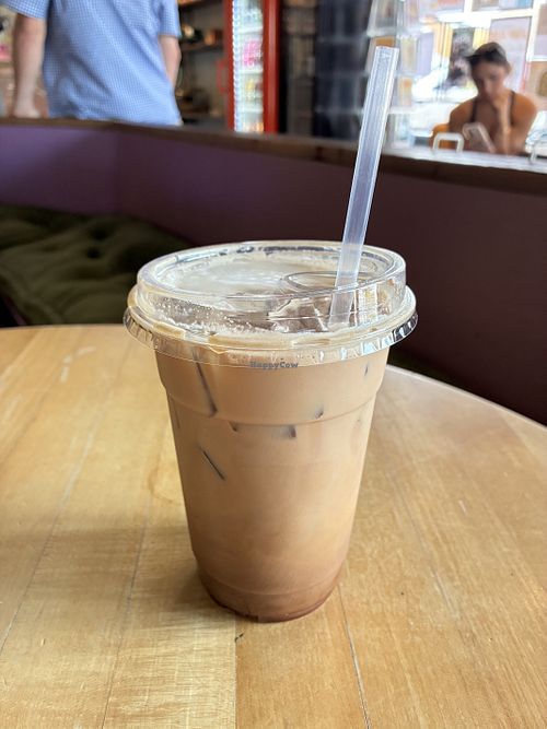 Vegan Chocolate Soy Milk Nitro Brew Coffee  at Latte Da  in Fairhope