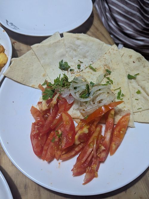 Pan pita at El Chanchullero in La Habana