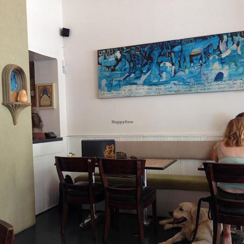 Inside at Salvador Cafe in Tel Aviv