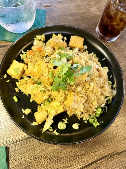 Pineapple fried rice  at Lim Ros Thai Restaurant in Maitland