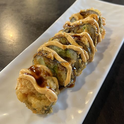 Sakusaku roll  at Kumi Sushi Grill in San Diego