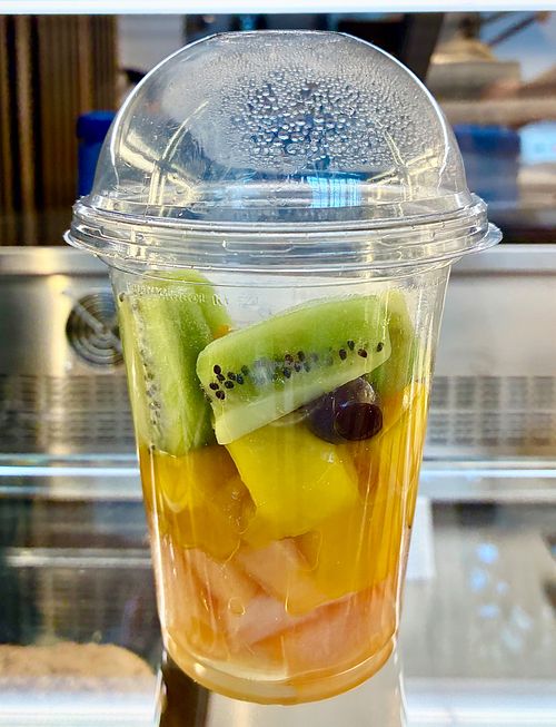 Fruit salad  at OTP - Prosecco & Elegance - Departures in Otopeni