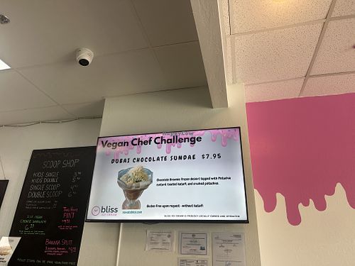 Came for the May 2026 vegan challengee  at Bliss Ice Cream  in Novato