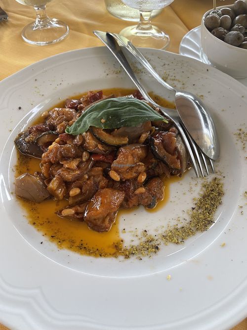 Caponata  at Capitano Uncino in Sicilia