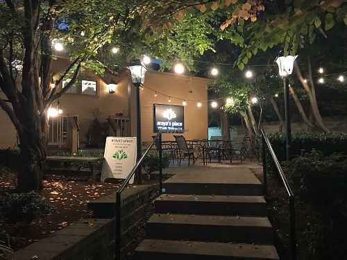 Back courtyard view  at Araya's Place - Madison St in Seattle