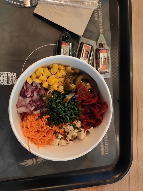 Poke vegano. at Auana Poke in Burgos