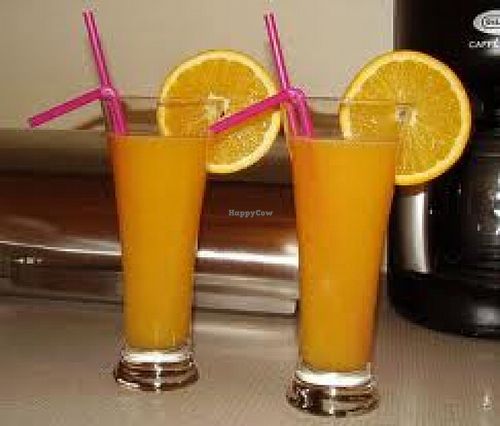 OJ at Beit Yosef Cafe in Safed