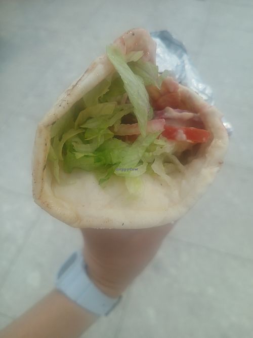 Salad wrap $6 at Zeez Eatz - Kiosk in Raymond Terrace