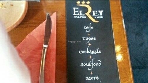 Name of the restaurant is ElRey at El Rey in Woerden