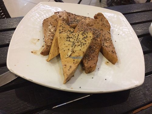 tofu  at Soju in Santiago