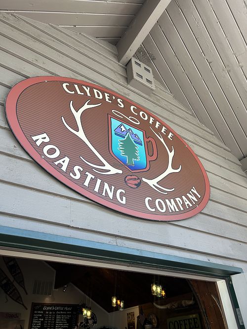 Outside   at Clyde's Coffee Roasting Company  in Stateline