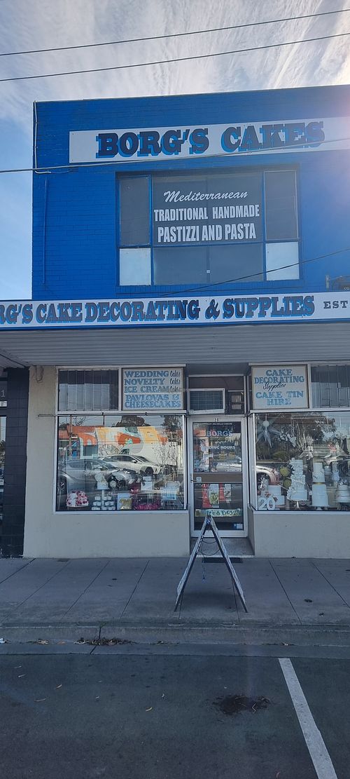  at Borgs Cakes in Hobsons Bay City