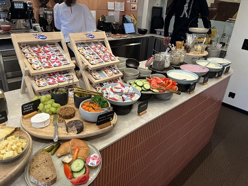 Breakfast buffet  at Kloster by b_smart in Schaan