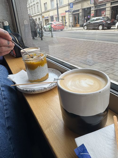 Latte   at Tociekawa in Krakow