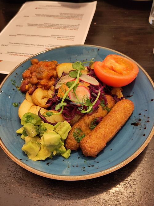 The MAC vegan brunch bowl at CaféBar The MAC in Belfast