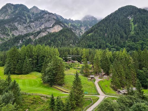View from Hotel at Hotel Sarotla in Vorarlberg