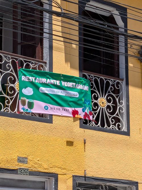 Exterior sign at Semillas de Albahaca - Centro in Tunja