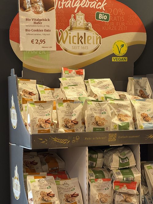 vegan cookies  at Wicklein  in Nuremberg