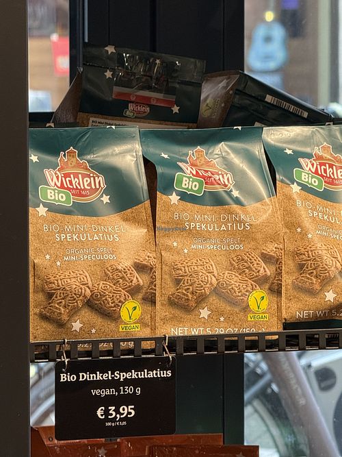 vegan speculatius cookies  at Wicklein  in Nuremberg