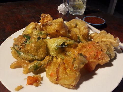 Veg tempura at Mama Pooh's Kitchen in Koh Phangan