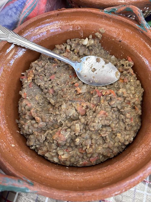 Lentils  at Bonanza in Chihuahua