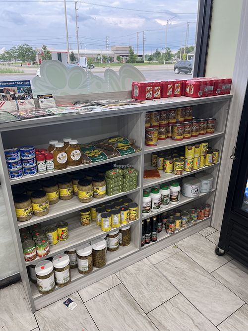 Groceries, spices, beans, chickpeas   at Olive Bakery and Restaurant in Orland Park