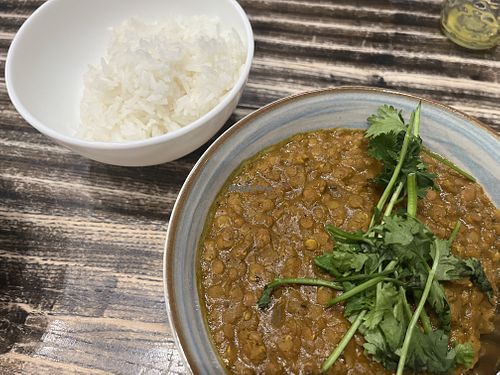 Indian type dishes  at Donovalsky Pivovar in Donovaly