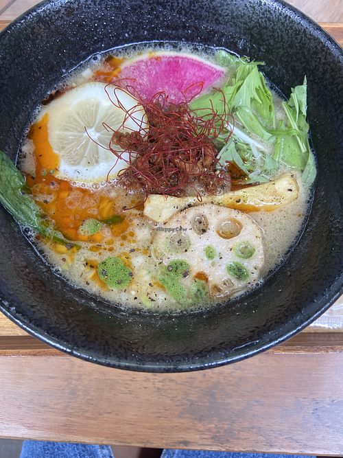 Soy meat tantanmen   at Kyoya Chaho Utsunomiya Alps no Mori - 宇都宮アルプスの森　京屋茶舗 in Tochigi