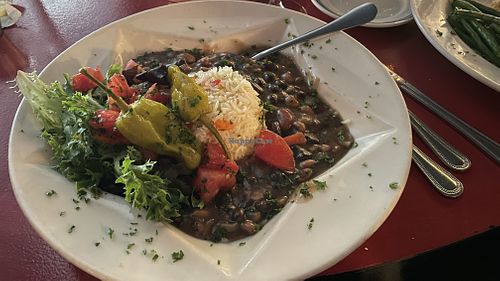 Three Stooges Beans & Rice  at Hayes Barton Cafe & Dessertery in Raleigh