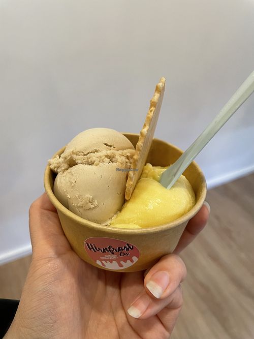 Ice creamm  at Hirnfrost Cafe in Koblenz