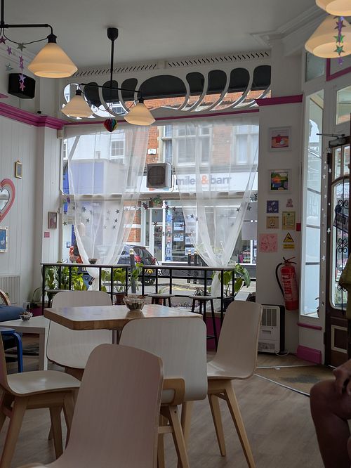 Interior at Okay Coffee  in Folkestone