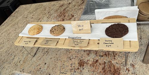 They also sell cookies!  at Maple Creamery in Brooklyn