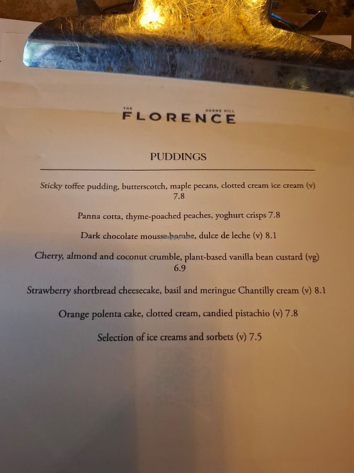  at The Florence in England