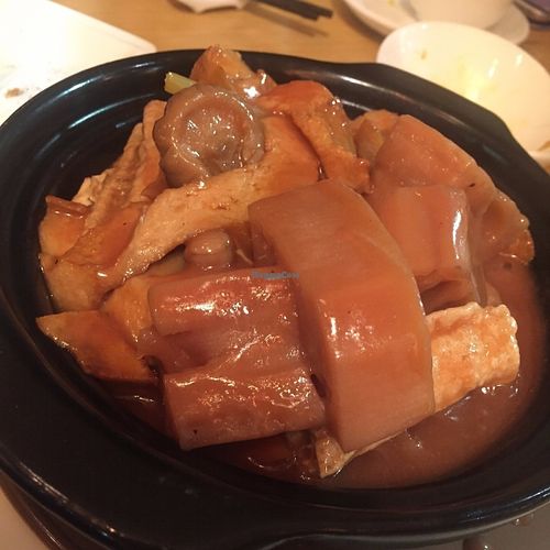 Lotus Root Hot at Paramita Vegetarian Restaurant - Cheung Yee in Kowloon