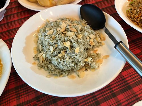 Lunch Buffet: fried rice  at Paramita Vegetarian Restaurant - Cheung Yee in Kowloon