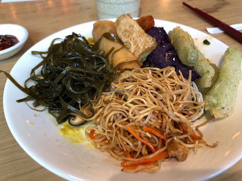 Lunch Buffet: 3rd plate at Paramita Vegetarian Restaurant - Cheung Yee in Kowloon