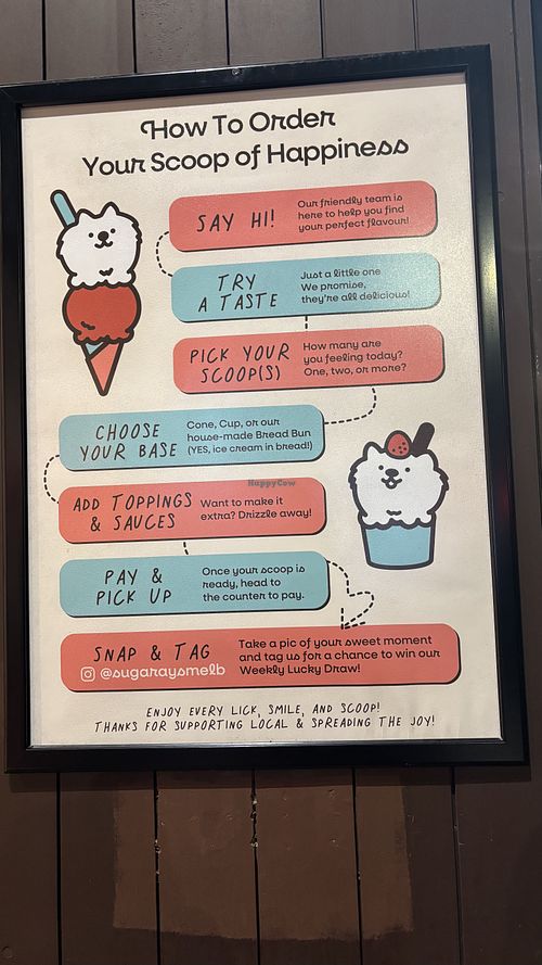 How to order   at Suga Rays in Melbourne