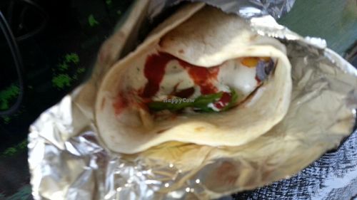 seitan wrap at Vegan Soul Train - Food Truck in Malmo