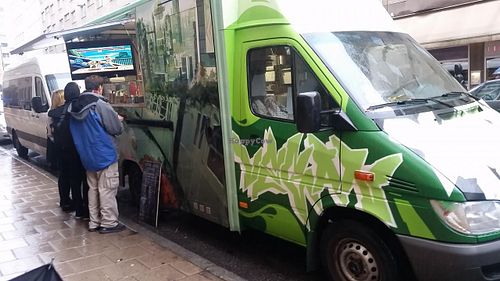 the truck at Vegan Soul Train - Food Truck in Malmo