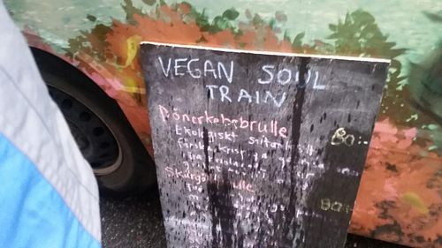 menu at Vegan Soul Train - Food Truck in Malmo
