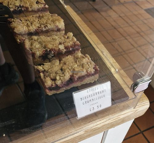 Flapjack at Nook & Noble Cafe in Ceredigion