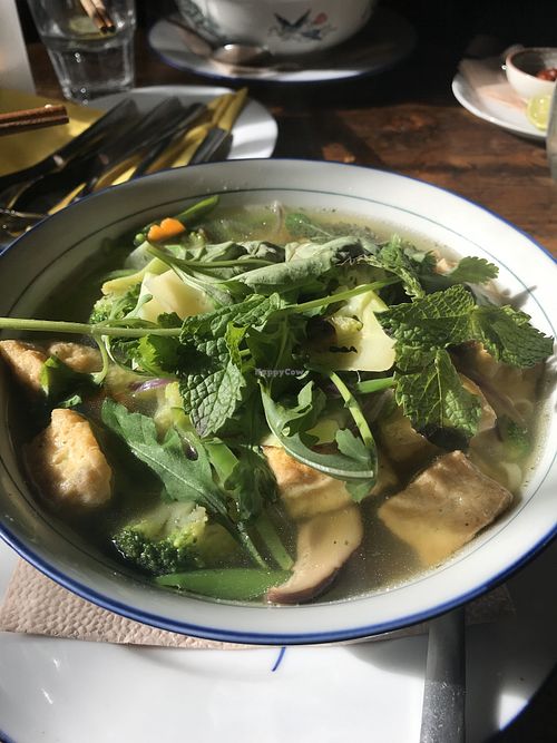 Vegan Pho at Maly Buddha in Prague