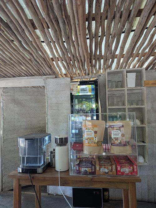 Vegan snacks to go at Delia’s in Kwale County