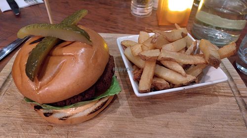 Anne Street Vegan Burger at Gotham Cafe Ltd. in County Dublin
