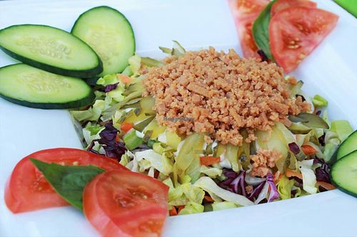 tuna salad at Veganel in Erlangen