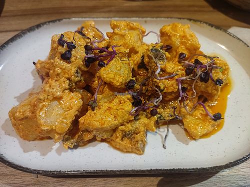 Ensaladilla de "pulpo" at La Verdulera in Cadiz