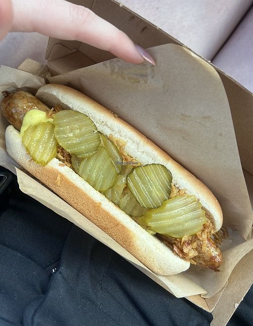 Hotdog  at POMMES FREUNDE Dresden in Sachsen