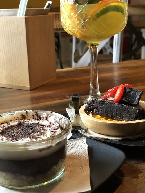 Yummy desserts  at Bubita Bar in Barcelona